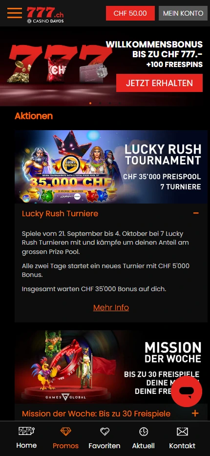 777 Casino Welcome Bonus Desktop